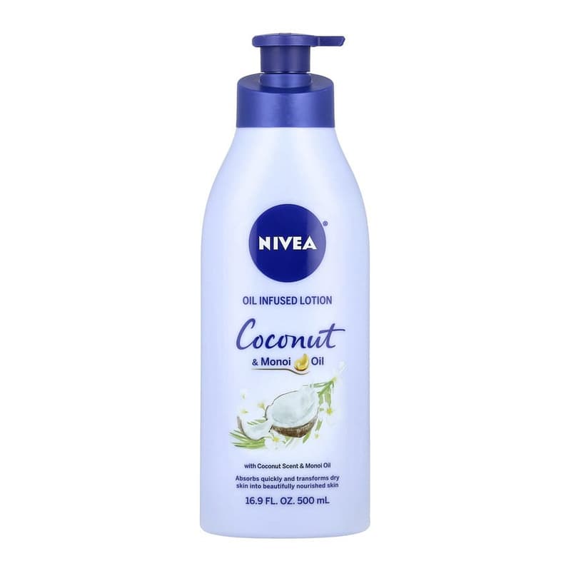 Oil Infused Lotion, Coconut & Monoi Oil