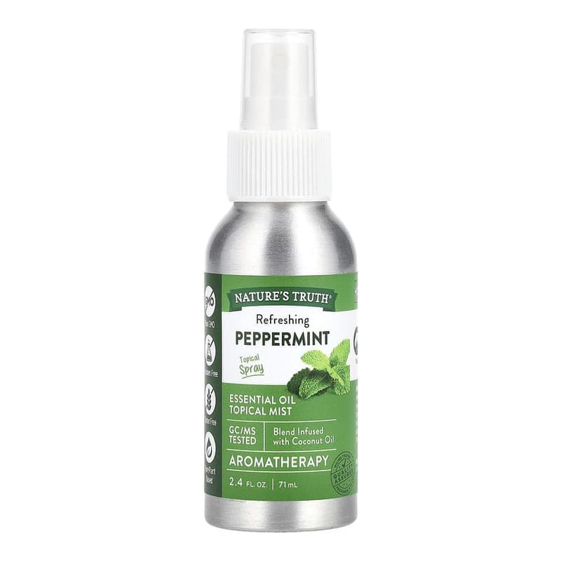 Essential Oil Topical Mist, Refreshing Peppermint