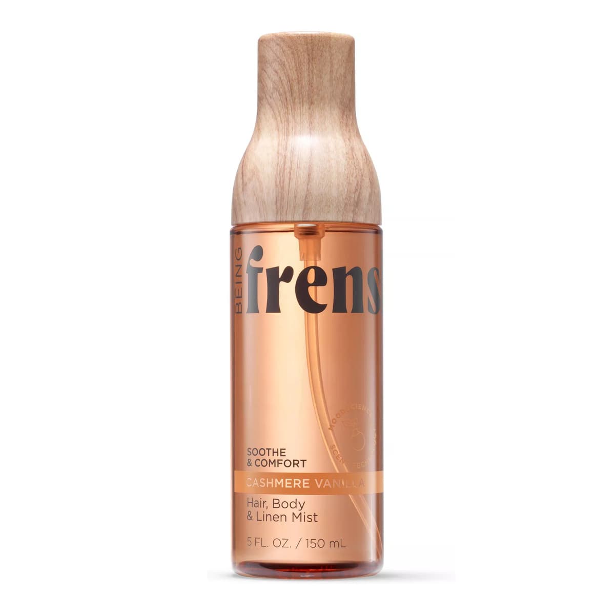 Women's Hair, Body & Linen Mist Body Spray with Essential Oils - Cashmere Vanilla