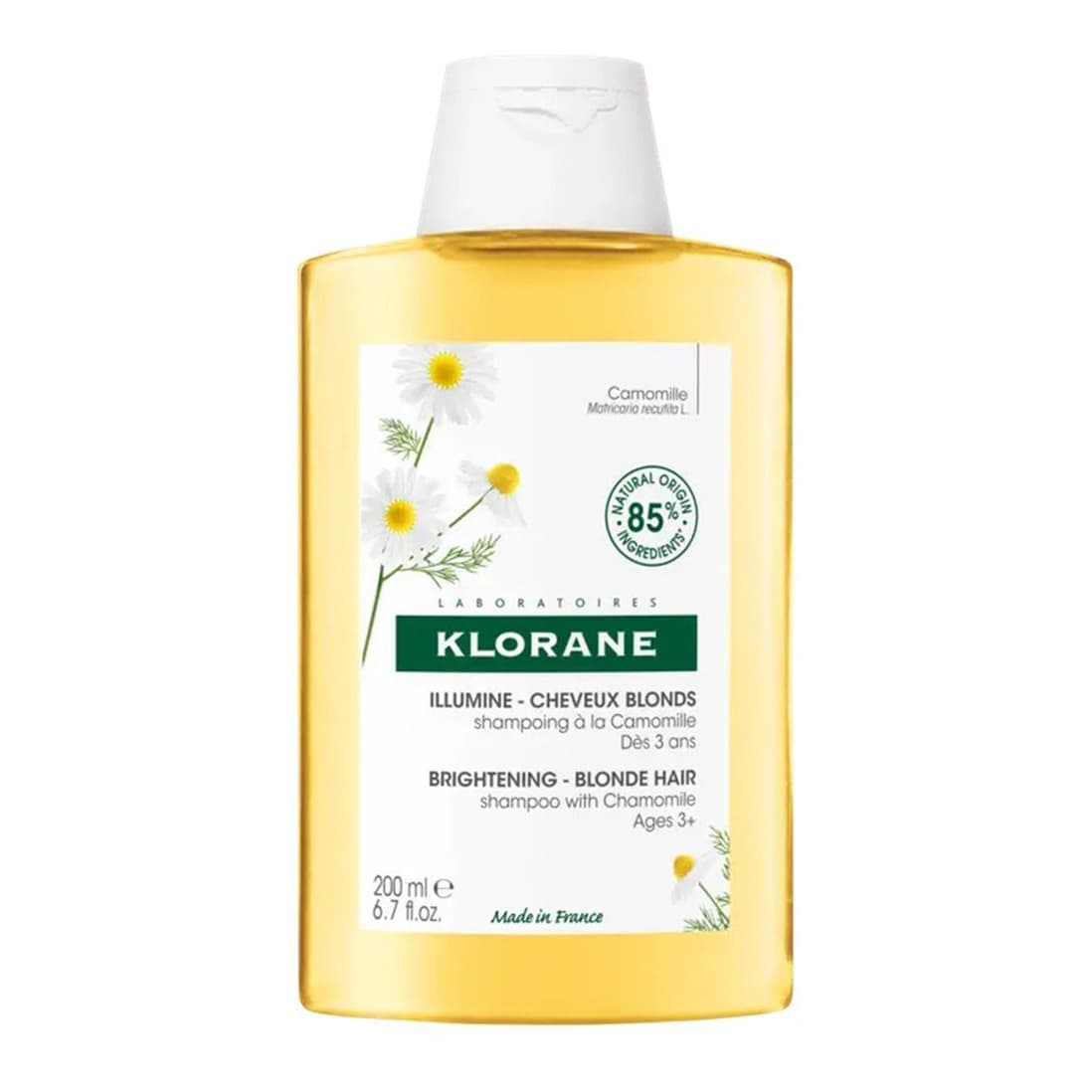 Brightening Blonde Hair Shampoo with Chamomile