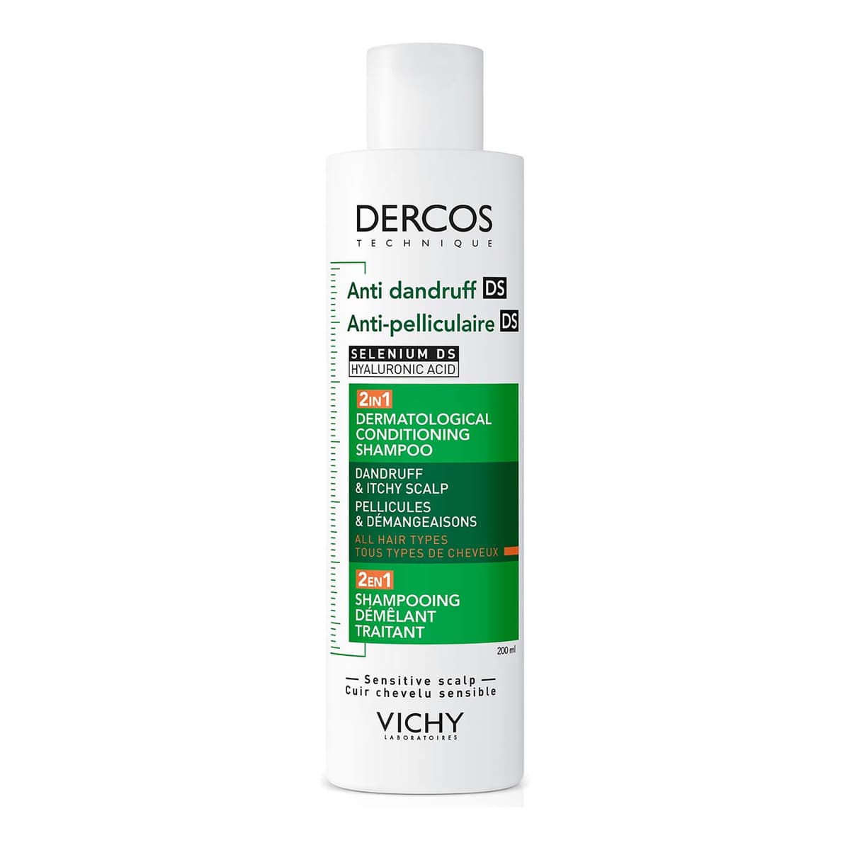 Dercos Anti-Dandruff 2in1 Dermatological Conditioning Shampoo