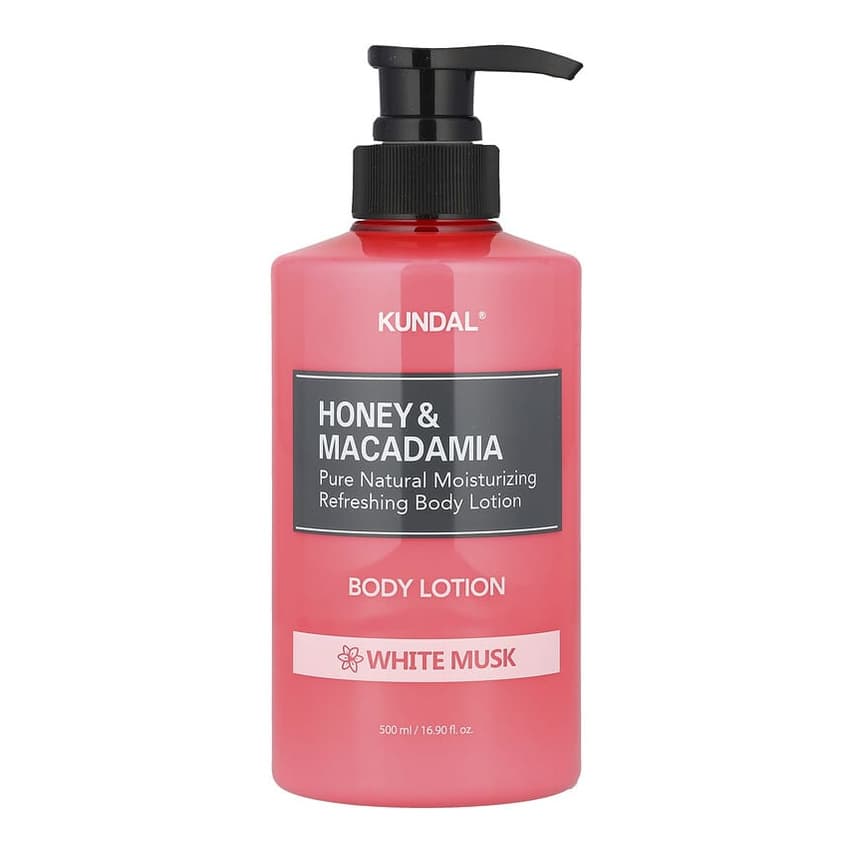 Honey & Macadamia, Body Lotion, White Musk