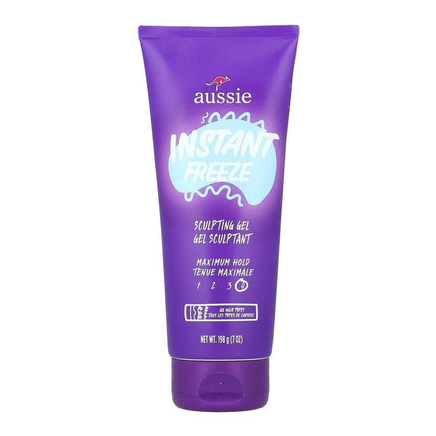 Instant Freeze, Sculpting Gel, Maximum Hold