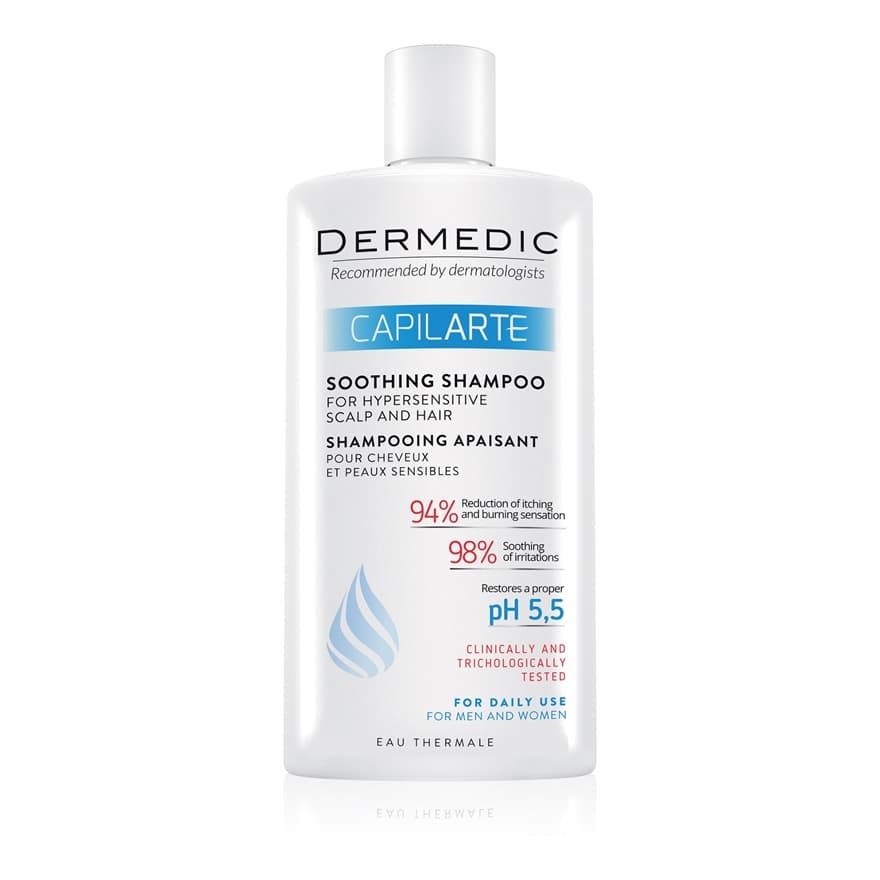 Capilarte Soothing Shampoo for Sensitive Scalp