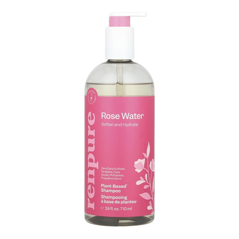 Plant-Based Shampoo, Rose Water