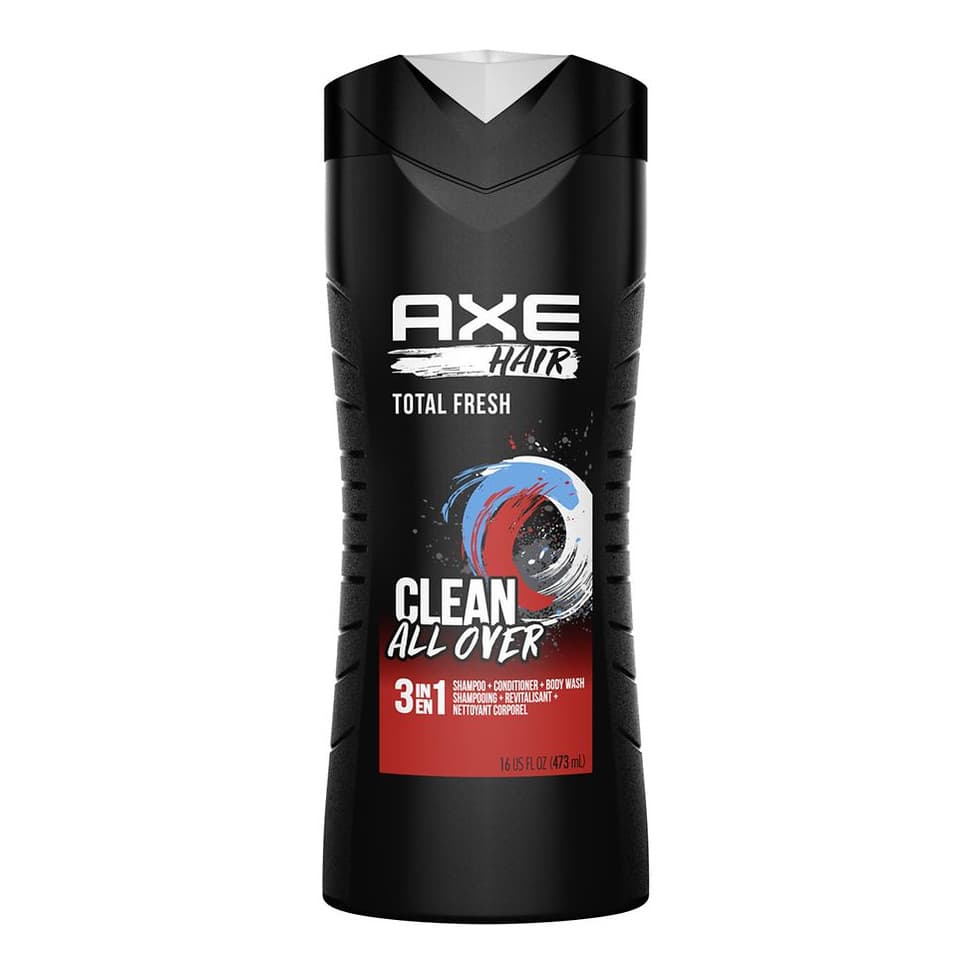 3-in-1 Body Wash, Shampoo & Conditioner Total Fresh