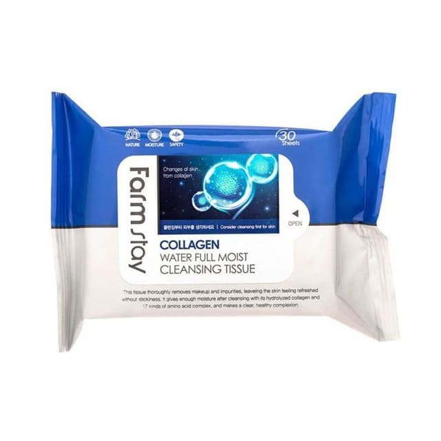 Collagen Water Full Moist Cleansing Tissue