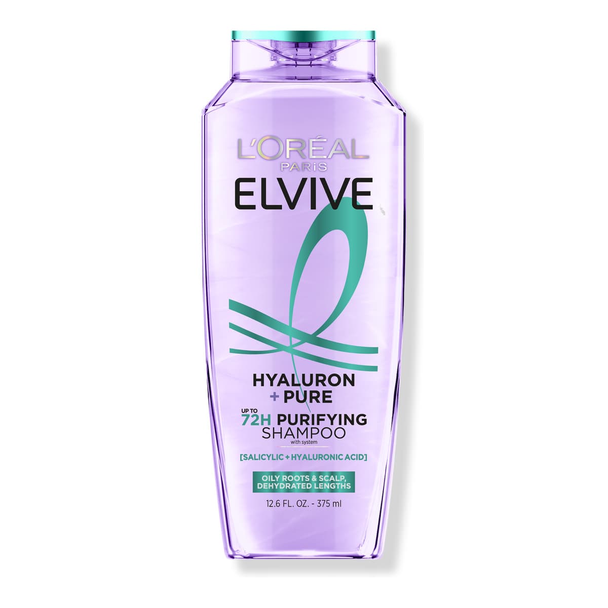 Elvive Hyaluron Plus Pure 72H Purifying Shampoo for Oily Hair