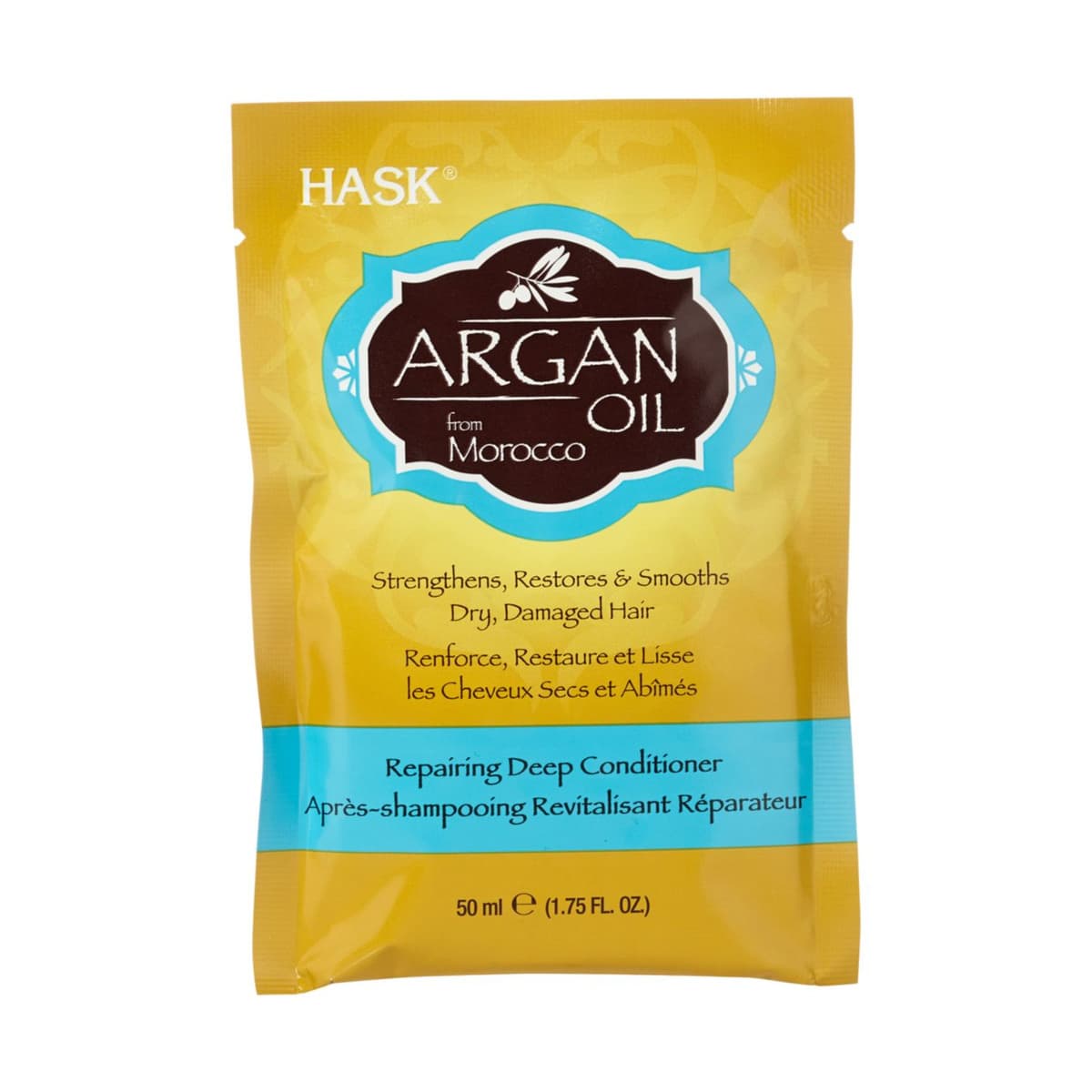Argan oil from Morocco repairing deep conditioner sachet