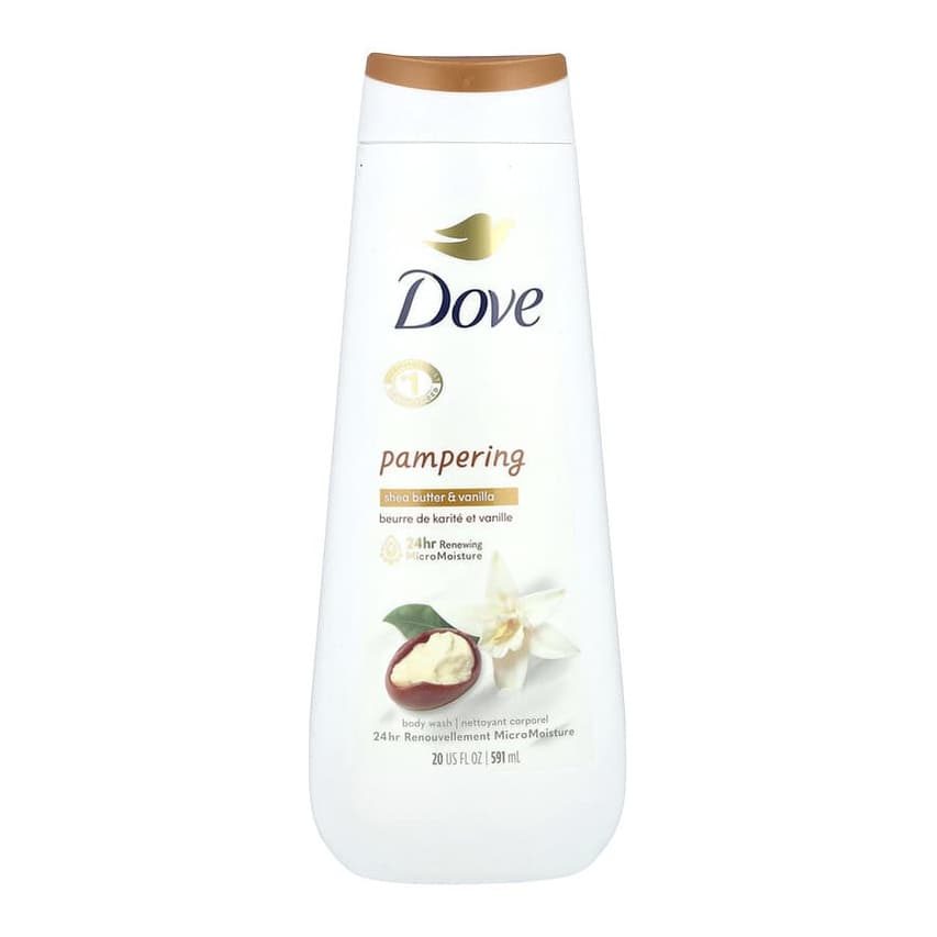 Pampering Body Wash, Shea Butter & Vanilla
