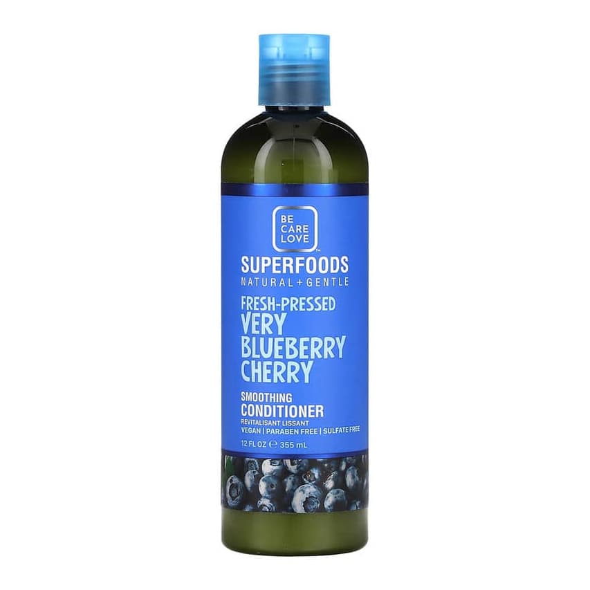 Superfoods, Natural & Gentle, Smoothing Conditioner, Fresh-Pressed Very Blueberry Cherry