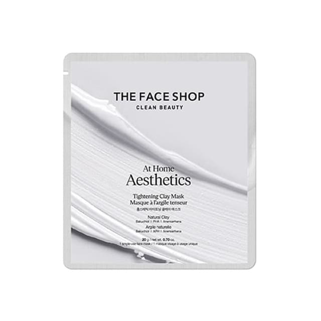 At Home Aesthetics Mask Sheet, Tightening Clay
