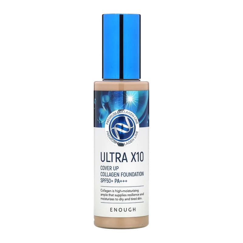 Ultra X10 Cover Up Collagen Foundation, SPF50+ PA+++
