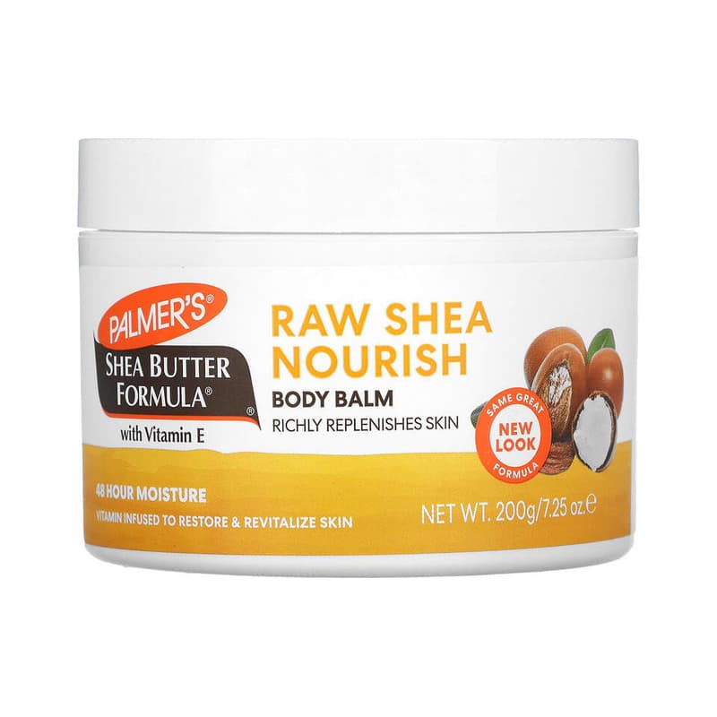 Shea Butter Formula, Raw Shea Nourish, Body Balm with Vitamin E