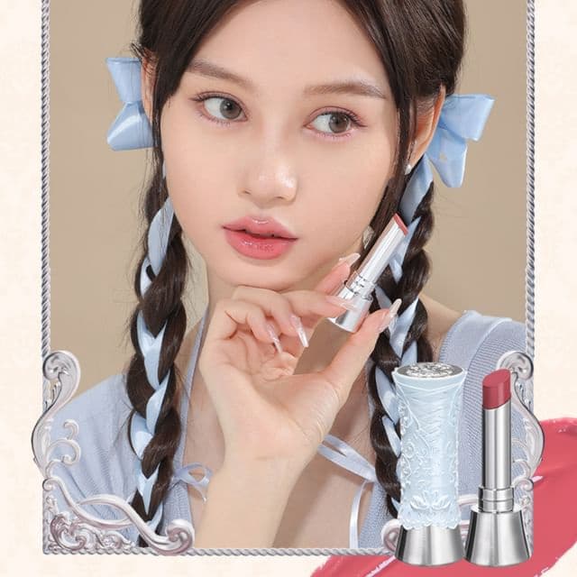 Blue Swan Ballet Mirror Watery Lipstick, #B04 Silver Moon