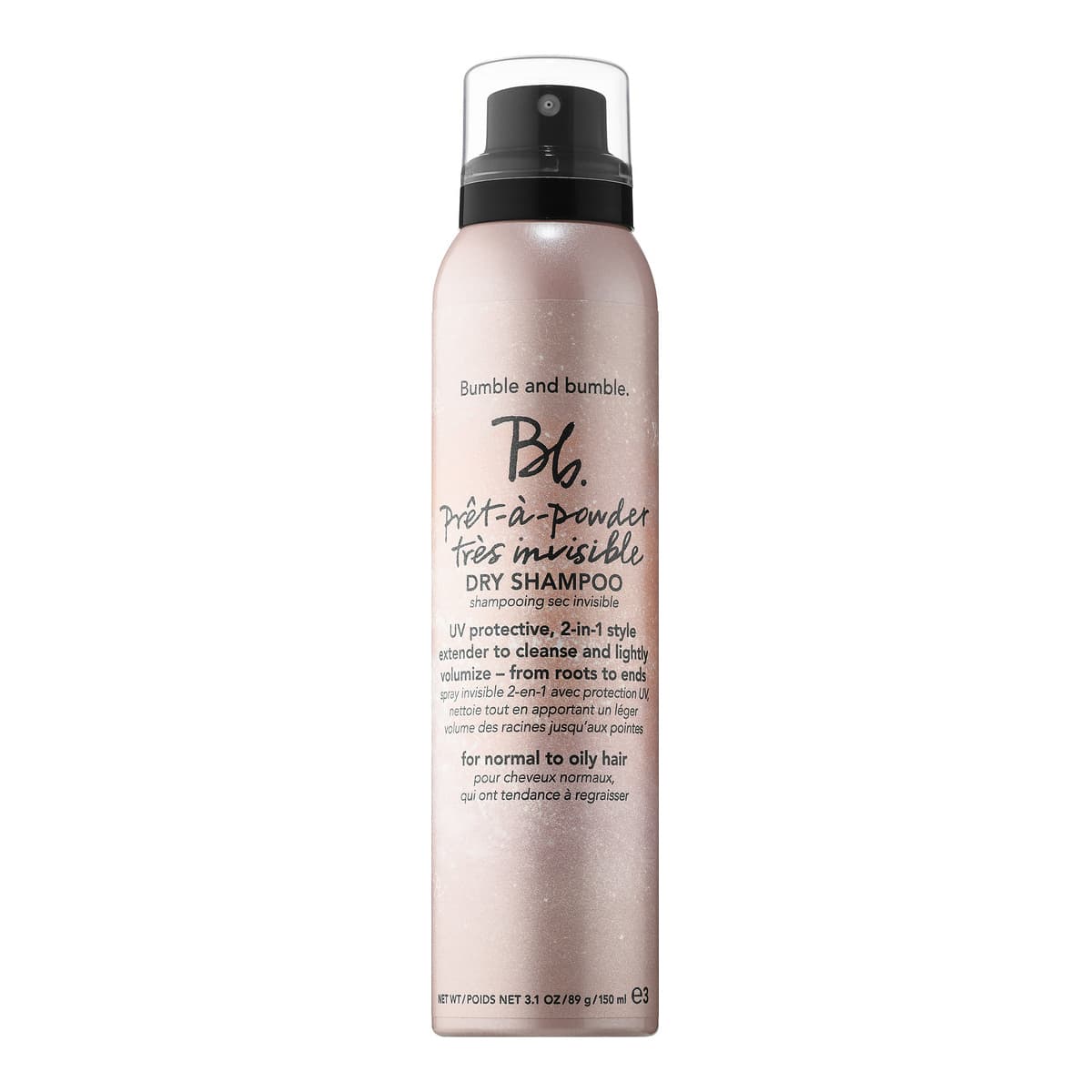 Bb. Pret-a-Powder Tres Invisible Dry Shampoo with French Pink Clay