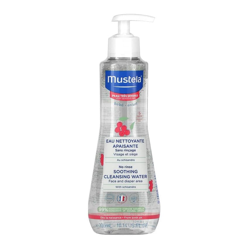 No Rinse Soothing Cleansing Water with Schisandra, Very Sensitive Skin