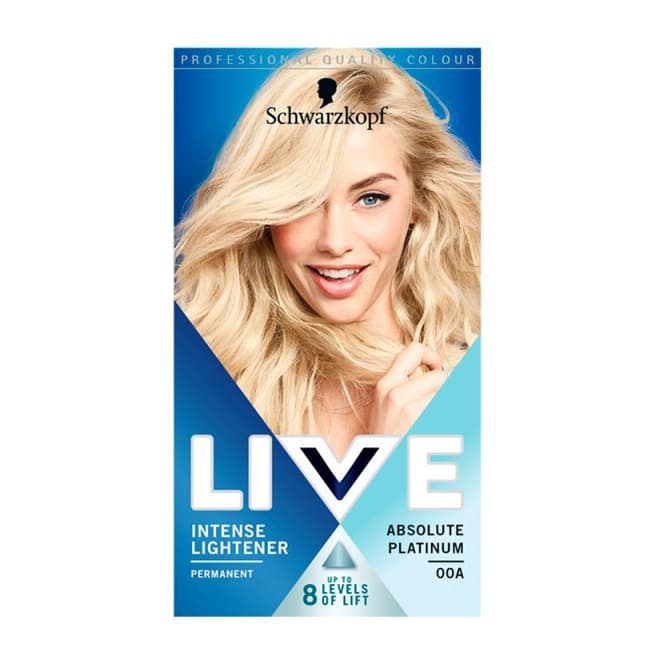 Intense Lightener Permanent Hair Dye Absolute Platinum