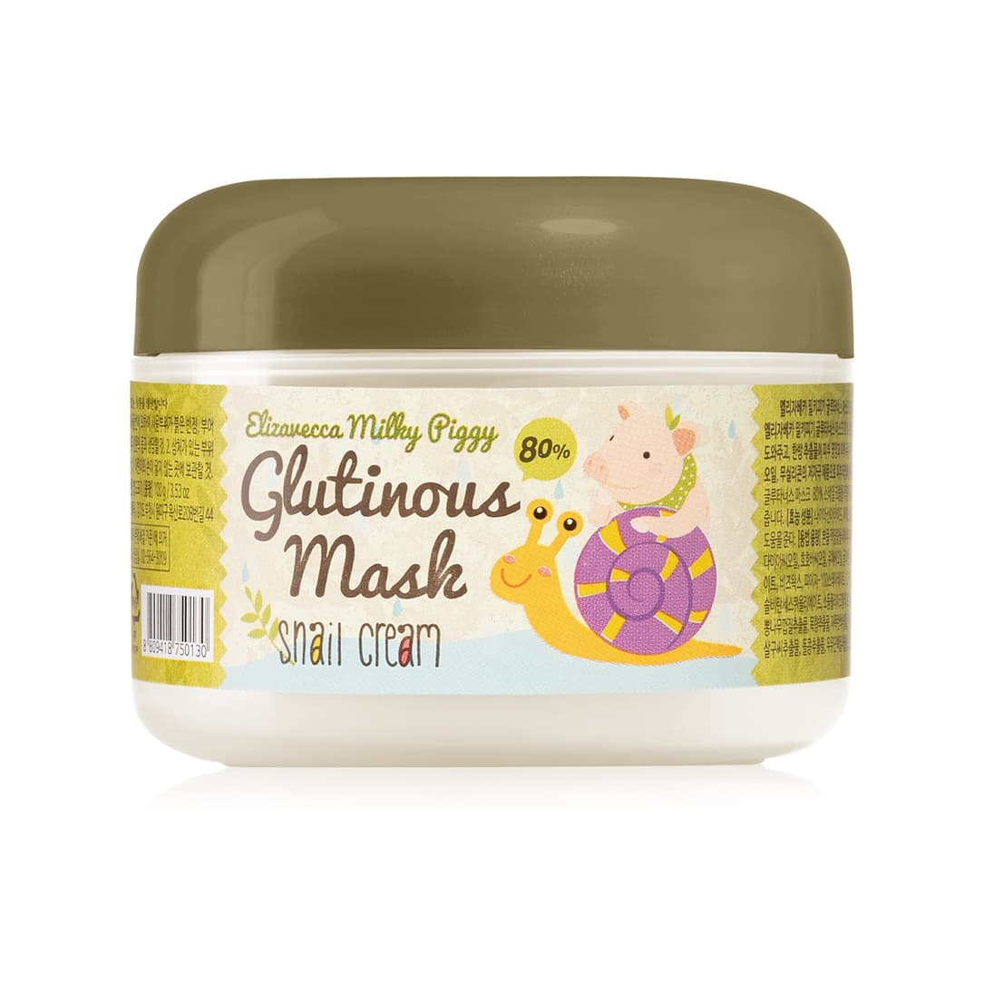 Milky Piggy Glutinous Mask 80% Snail Cream