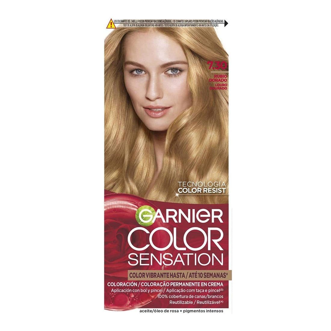Color Sensation Permanent Hair Dye olden Blonde