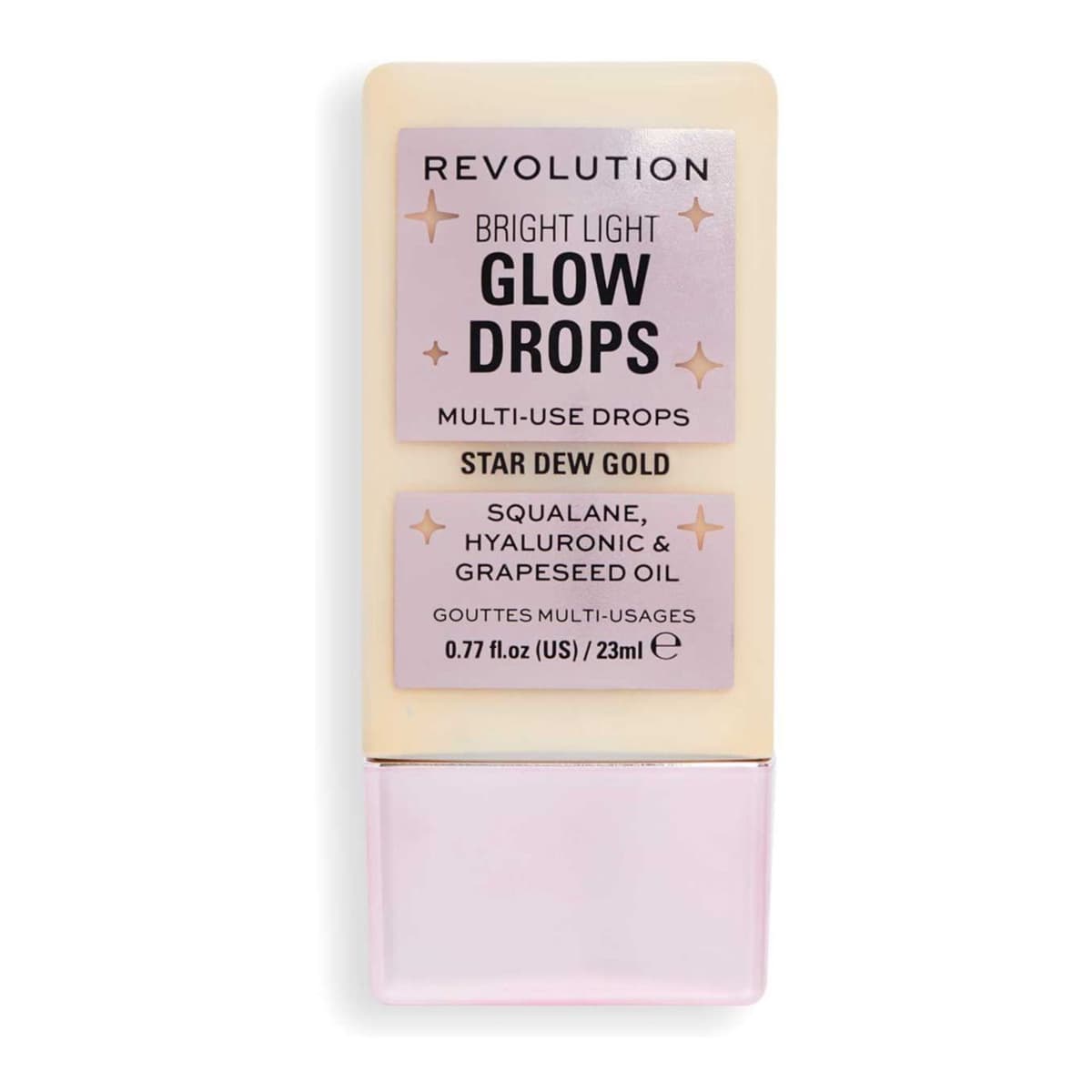 Bright Light Glow Drops Golden Star Dew