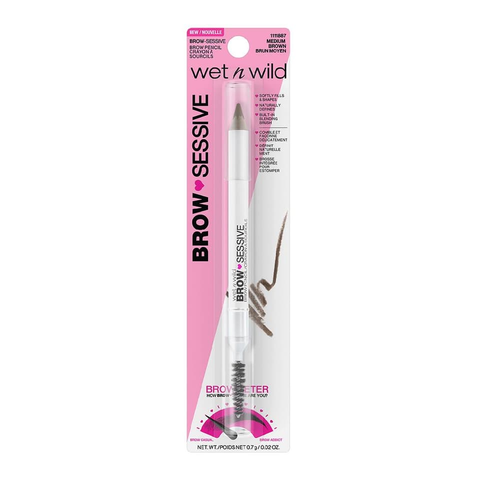 Brow-Sessive Brow Pencil, Medium Brown