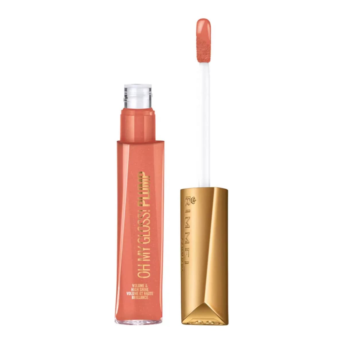 London Oh My Gloss! Lip Plump Clear, Peach Pie