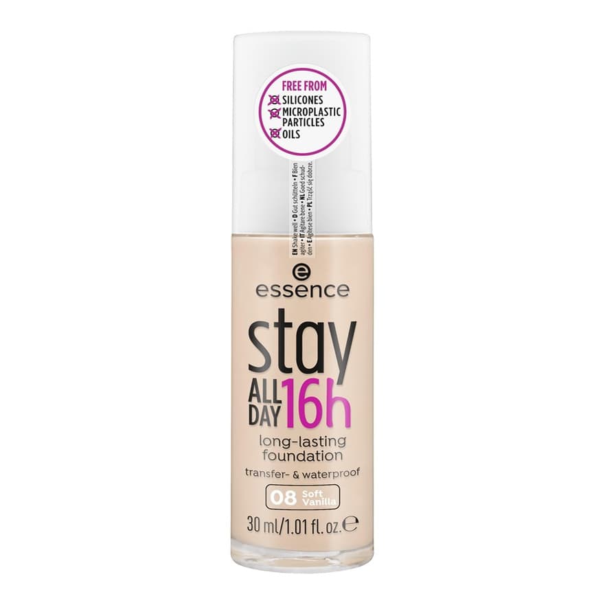 Stay All Day 16h Long-Lasting Foundation 08 Soft Vanilla