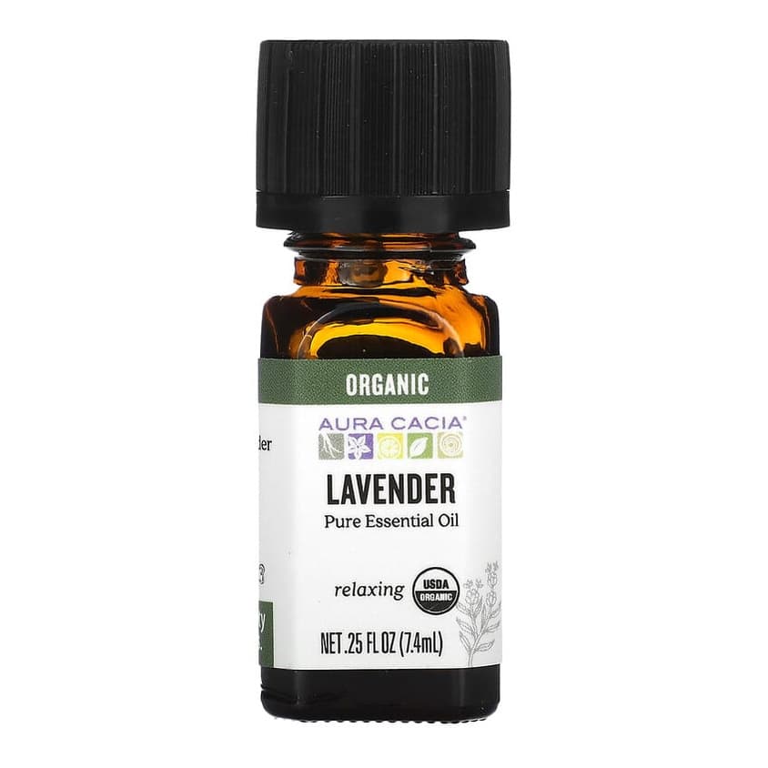 Pure Essential Oil, Organic Lavender