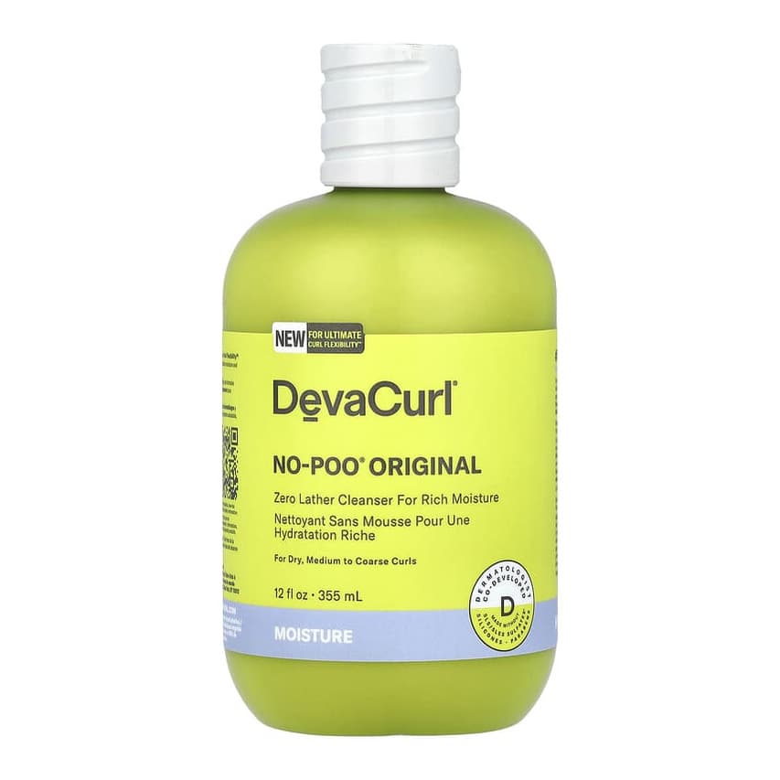 No-Poo ® Original, Zero Lather Cleanser, For Dry, Medium to Coarse Curls