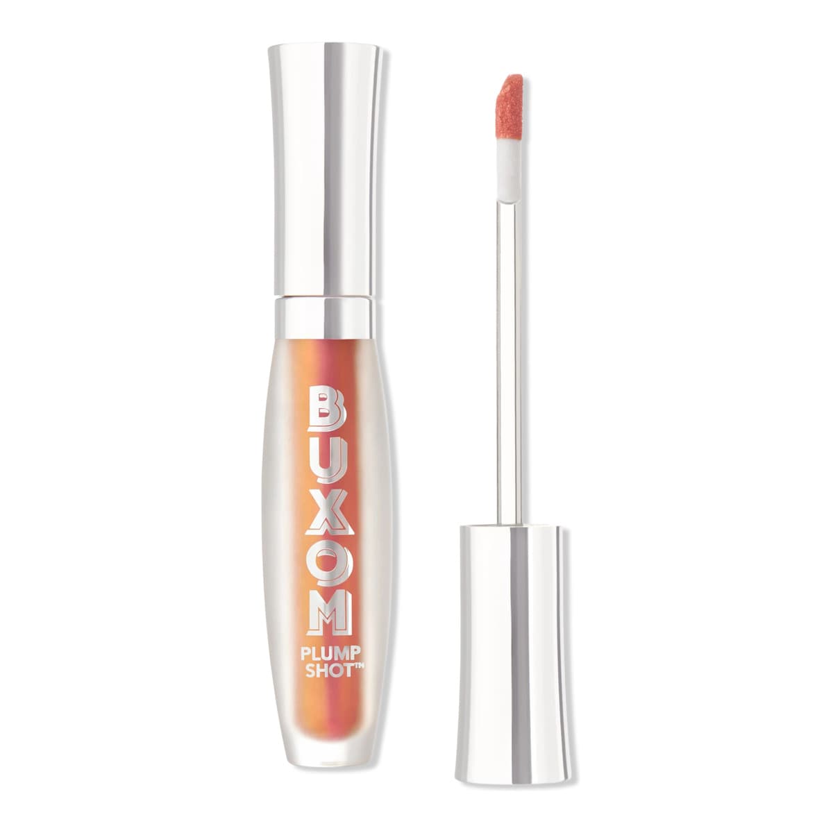 Plump Shot Lip Serum, Starstruck Coral - multichrome tint
