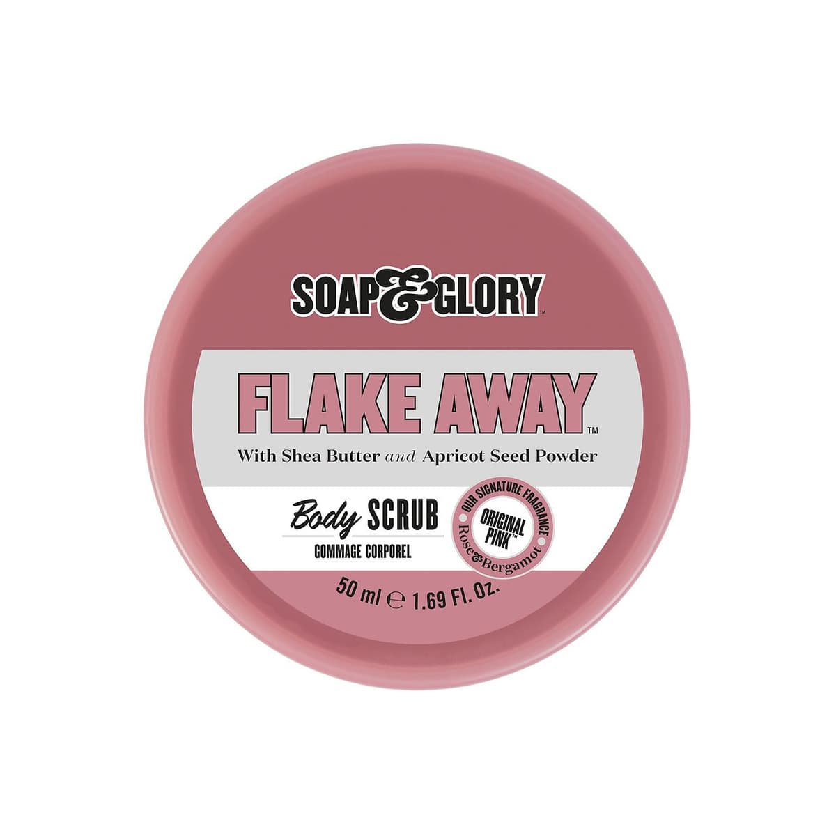 Flake Away Exfoliating Body Scrub Original Pink