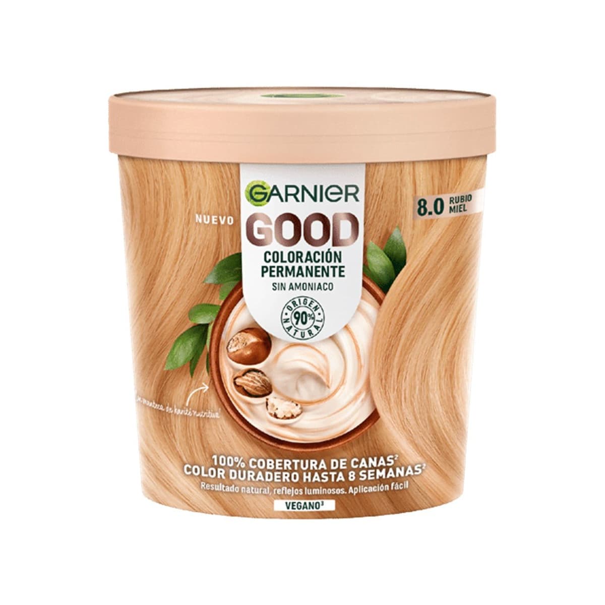 Good Permanent Hair Dye 8.0 Honey Blonde