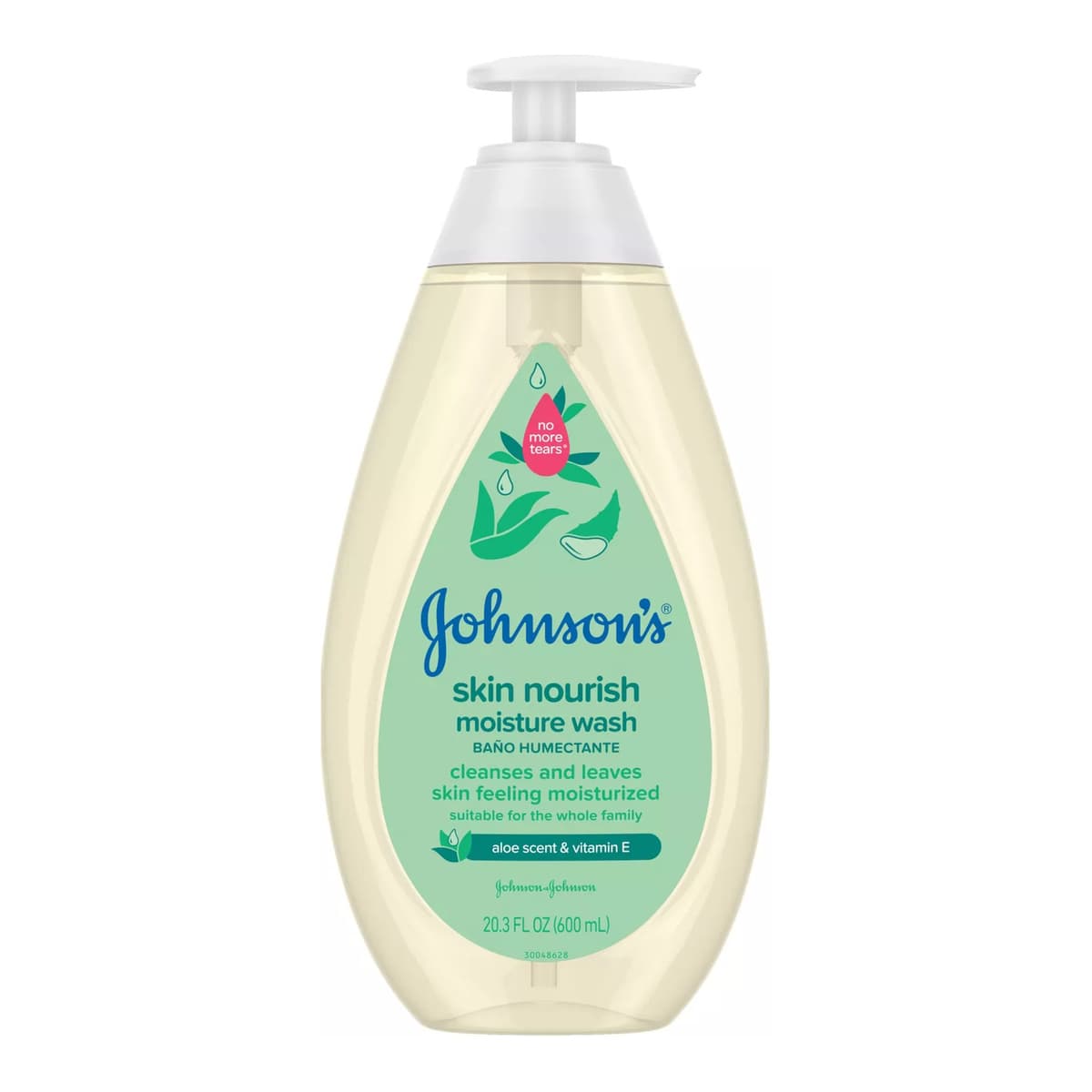 Skin Nourishing Moisture Baby Body Wash, Aloe Scent & Vitamin E, Hypoallergenic