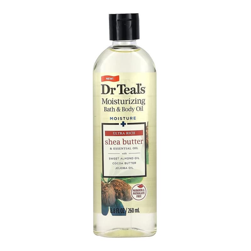 Moisturizing Bath & Body Oil, Shea Butter
