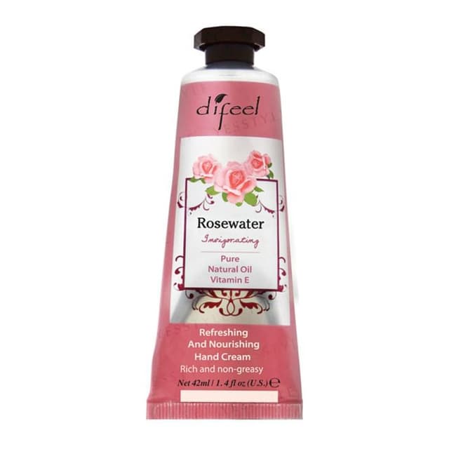 Natural Hand Cream Rosewater