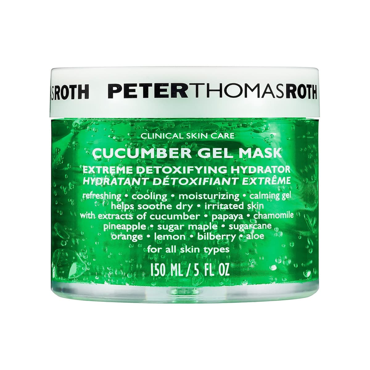 Cucumber Gel Mask Extreme Detoxifying Hydrator