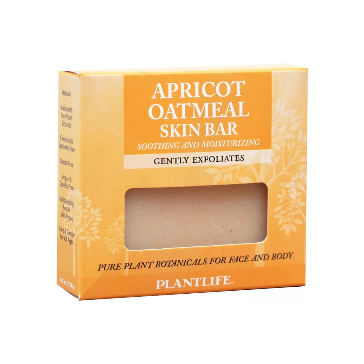 Apricot Oatmeal Bar Soap – Moisturizing, Soothing, Handcrafted, Plant-Based – Made in California