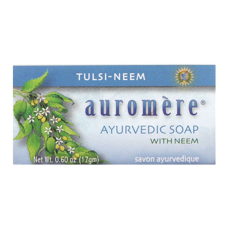 Ayurvedic Bar Soap with Neem, Tulsi-Neem