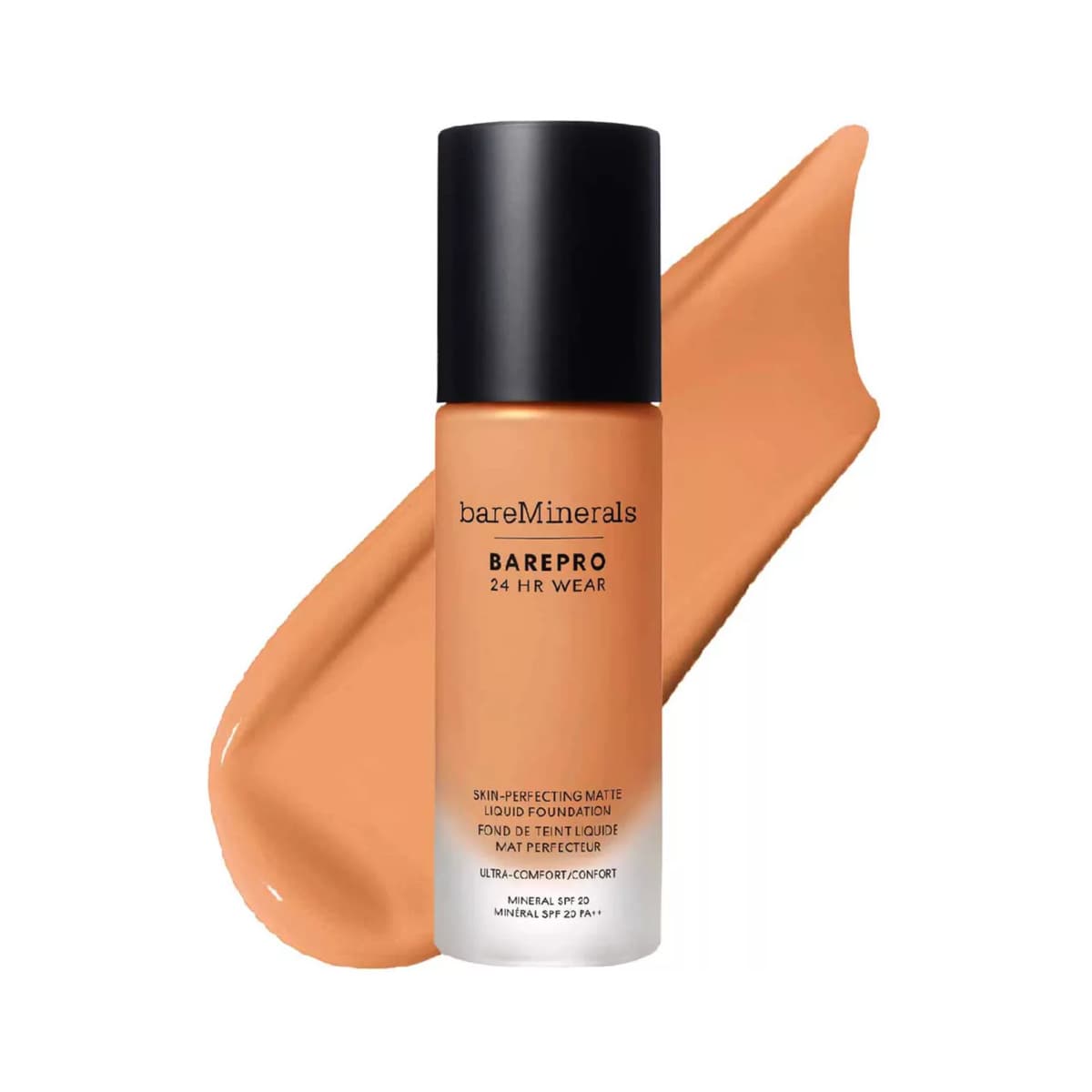 Barepro 24hr Matte Comfort Liquid Foundation Mineral SPF20, med. 37 warm