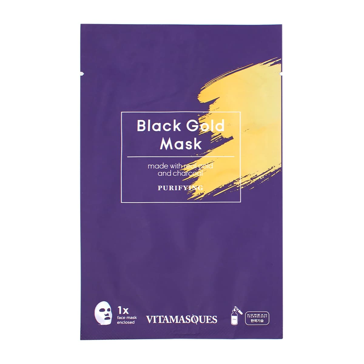 Black Gold Dust Sheet Mask