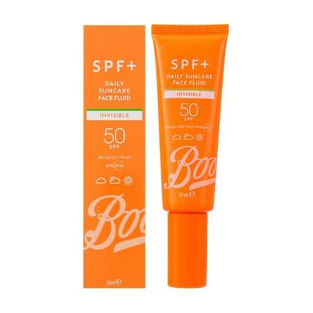 SPF+ Invisible Face Daily Suncare Face Fluid SPF50