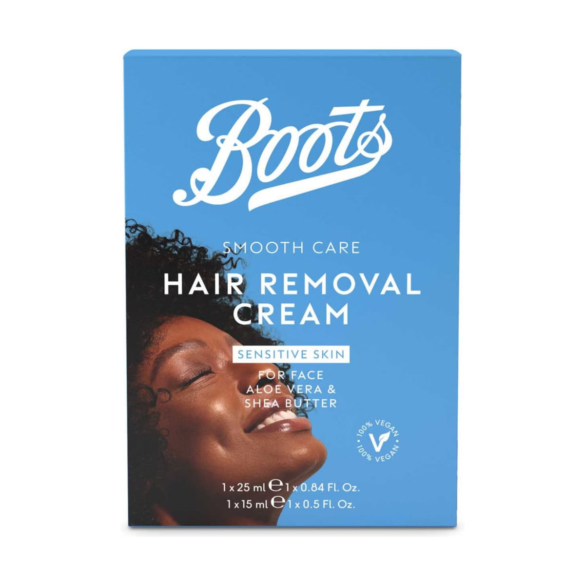 Smooth Care Facial Hair Removal Cream Sensitive Skin