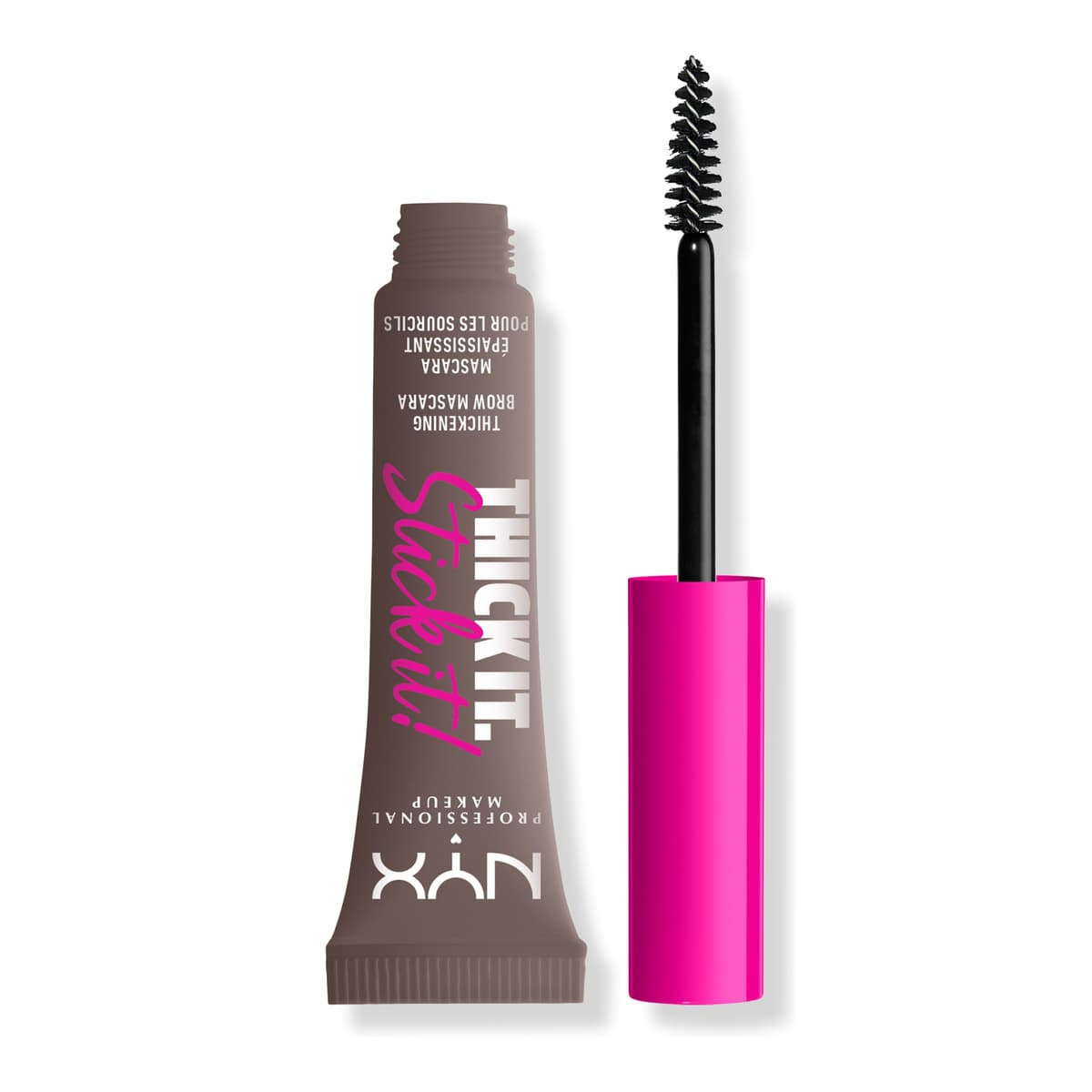 Thick it Stick it! Thickening Brow Gel Mascara, Cool Ash Brown