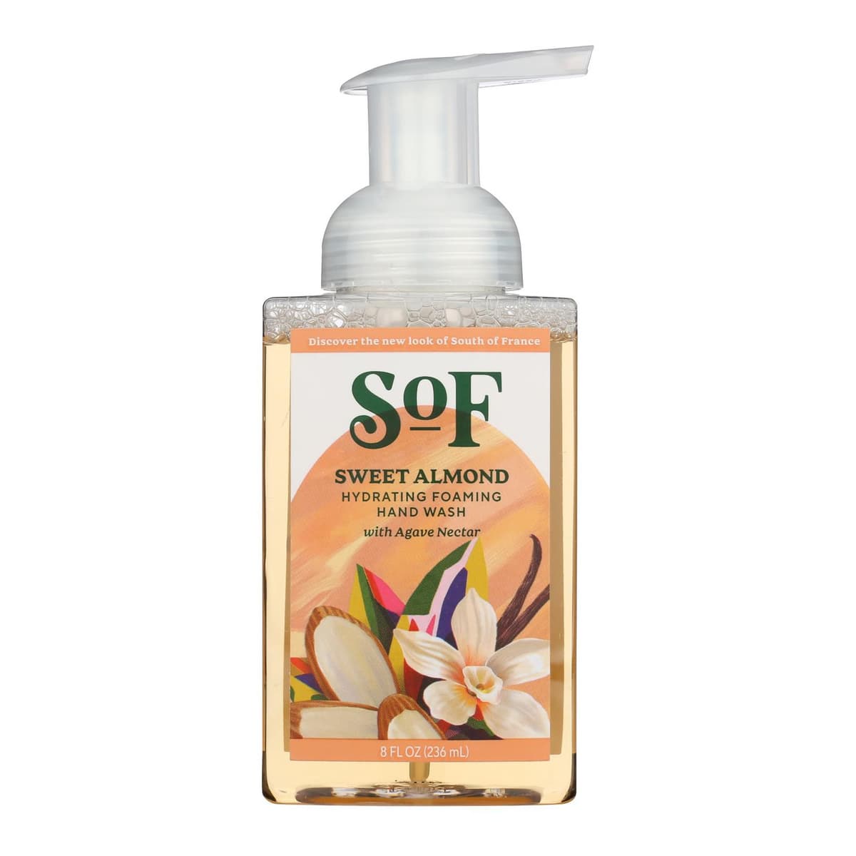 Sweet Almond Hydrating Foaming Hand Soap - 8 fz