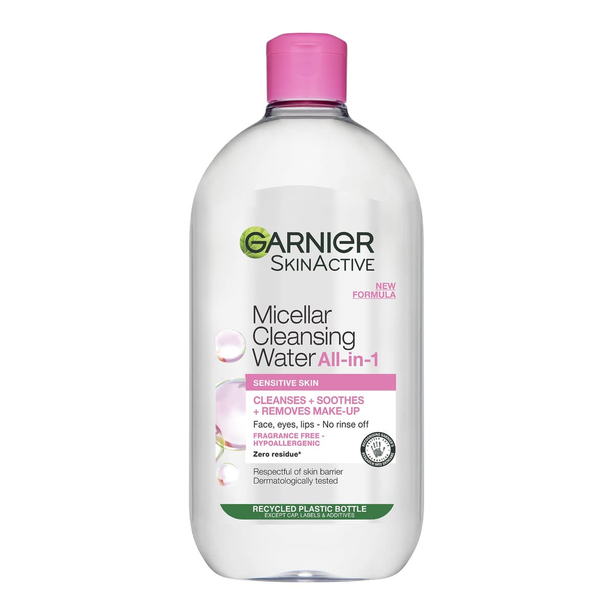 Micellar Water Facial Cleanser and Makeup Remover for Sensitive Skin