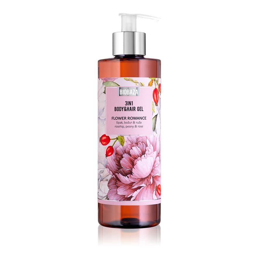 3in1 Body&Hair Gel Flower Romance