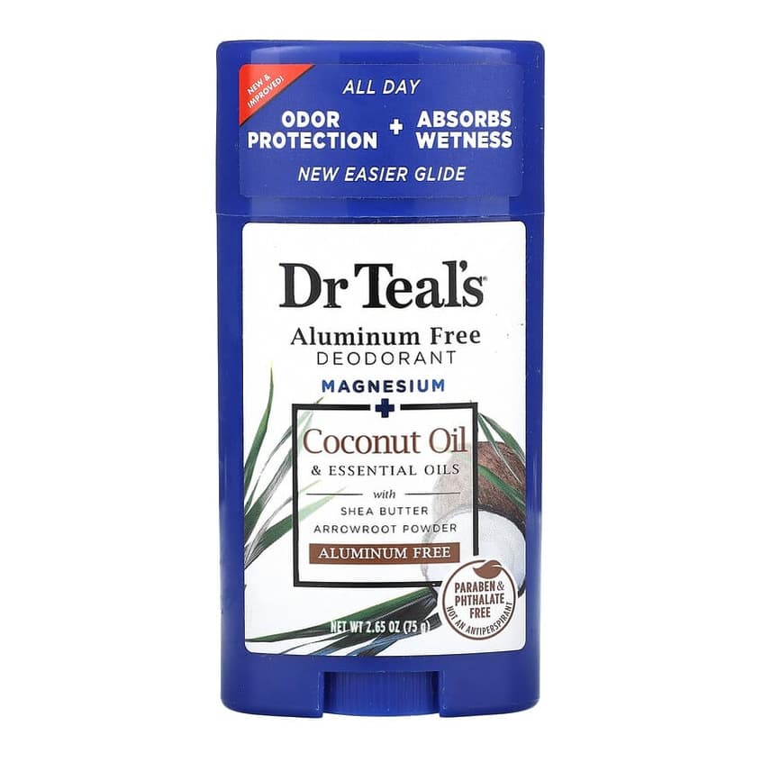 Aluminum Free Deodorant, Coconut Oil