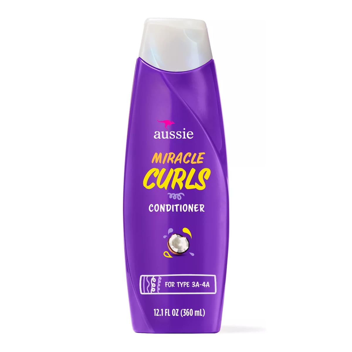 Paraben-Free Miracle Curls Conditioner with Coconut & Jojoba Oil For Curly Hair