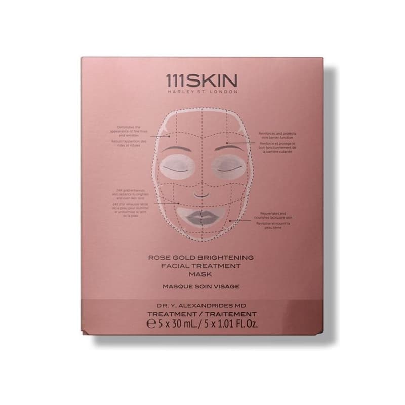 Rose Gold Brightening Facial Treatment Mask